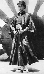 Prinsen av Wales i japansk drakt, Japan, 1922