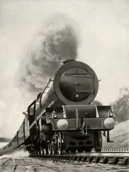 Princess Royal, en ekspressmotor av typen 4-6-2 på L.M.S. system, 1935.
