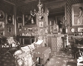 The Queens Sitting Room, Windsor Castle, Berkshire, 1894.
