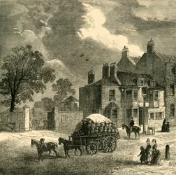 The Red Cow Inn, Hammersmith, c1878.