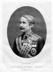 The Right Honorable Garnet Joseph Wolseley, britisk feltmarskalk, 1880