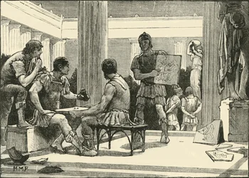 Romerne i Korint, 1890.