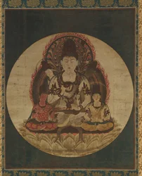 The Secret Five Bodhisattvas Gohimitsu Bosatsu, 1200-tallet.