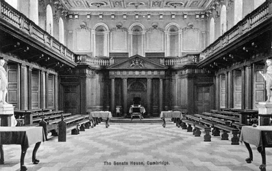 Senatets hus, Cambridge, Cambridgeshire, sent på 1800-tallet