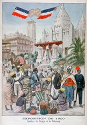 Sengalise-paviljongen på verdensutstillingen i 1900, Paris, 1900