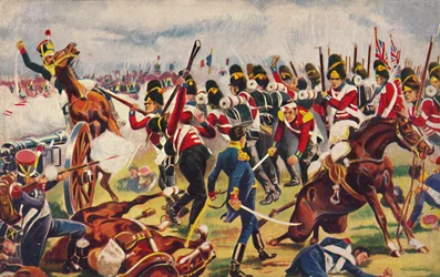 Sherwood Foresters. The Advance of The Sherwood Foresters at Salamanca, 1812, 1939.