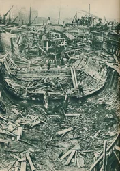 Skipet som ble en tørrdok, 1937