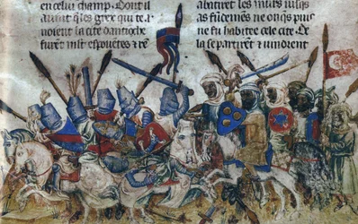 Beleiringen av Antiokia under det første korstoget, ca 1200