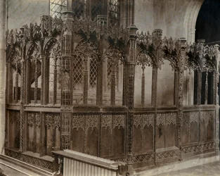 The Spring Chantry i kirken St Peter og St Paul, Lavenham, Suffolk.