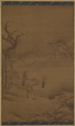 Den ivrige vedhoggeren Zhu Maichen, 1500-tallet.