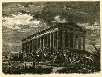 Theseum i Athen, 1890.