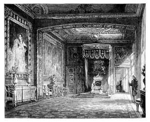 The Throne Room, Windsor Castle, c1888