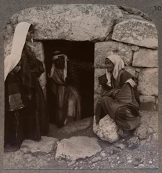Lasarus grav, Betania, ca 1900
