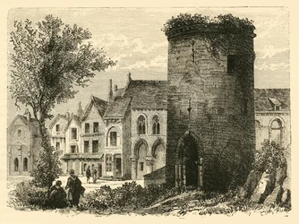 Tårnet til Louis Doutremer ved Laon ødelagt i 1831, 1890.