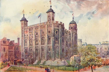 Det hvite tårnet, Tower of London, 1906