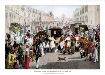 Avskjeden i Fontainebleau, Frankrike, 20. april 1814 1900