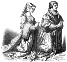 Borgerskapet i Gand ber, 1400-tallet 1846