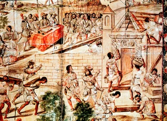 Bygningen til Mexico City, 1500-tallet