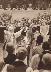 Kroningen av dronning Elizabeth, kong Georg VIs hustru, 1937