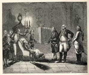 Frederick IIs død 17. august 1786.
