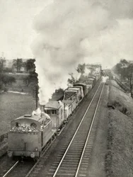 Den berømte Lickey-hellingen mellom Bromsgrove og Blackwell, Worcestershire, 1935.