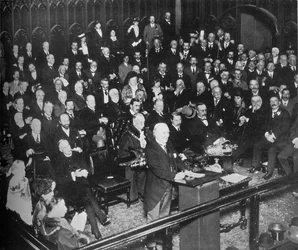 Lanseringen av krigslånet, 1915