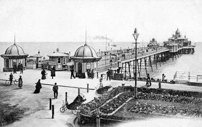 Bryggen i Eastbourne, East Sussex, ca. 1900-c1920-tallet