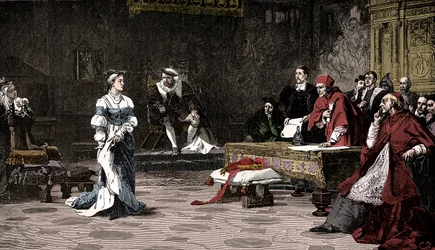 Rettssaken mot dronning Catherine, 1529 1905.