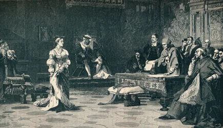 Rettssaken mot dronning Catherine, 1529 1905.