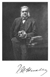 Thomas Henry Huxley , engelsk biolog, 1883