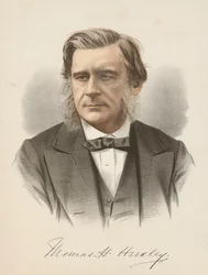 Thomas Henry Huxley, engelsk biolog, c1880