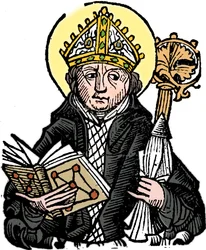 Thomas a Becket 1118-1170, engelsk kirkemann, helgen og martyr, 1493