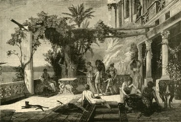 Tiberius på Capri, 1890.