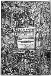 Tittelsiden til den store bibelen, 1539, 1893