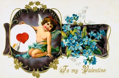 To My Valentine, American Valentine-kort, 1907