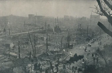 Tokyos Smouldering Plain of Wreckage and Ashes, c1935