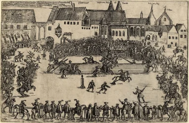 Turnering på tidspunktet for Henry I the Fowler 938, ca. 1575
