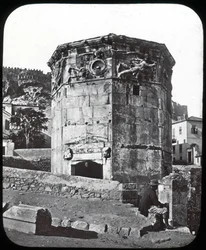 Vindenes tårn, Athen, Hellas, slutten av 1800- eller begynnelsen av 1900-tallet