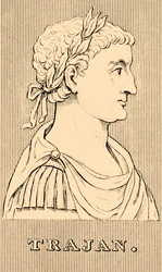 Trajan, 53-117, 1830.