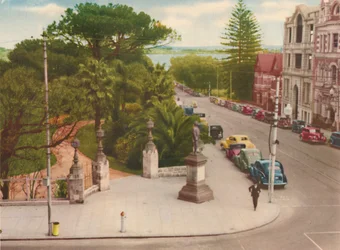 Treasury Gardens, c1947.