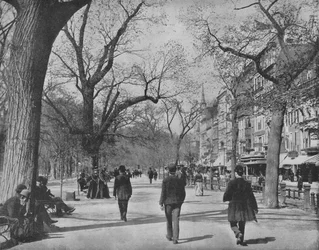Tremont Street and The Common, Boston, c1897.