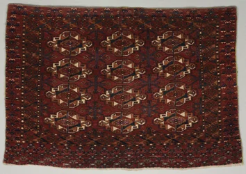 Turkmensk bagansikt, 1800-tallet.