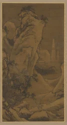 Two Riders Searching for Plum Blossoms, Ming-dynastiet, 1500-tallet.