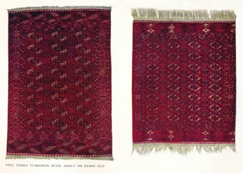 To Tekke Turkoman tepper, c1800