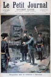 Underjordisk søk etter anarkister, Barcelona, 1894