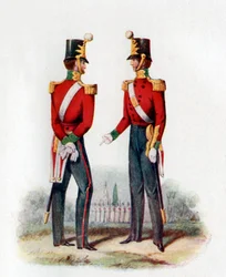 Uniform for det 19. regiment, 1848 1904