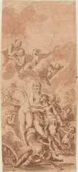 Venus ved Vulcans smia, 1700-tallet.