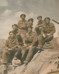 Victors of the Mareth Line, 1943