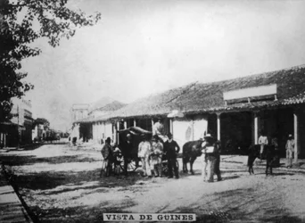 Utsikt over Guines, 1897, 1920-tallet