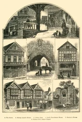 Utsikt i Chester, 1898.